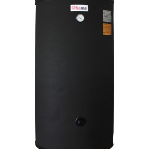 Boiler cu 2 serpentine FIAMA WPC HT 160 LT 2S, pentru centrala termica si solar, montaj pe sol, izolatie termica, manta de protectie, serpentine bivalent