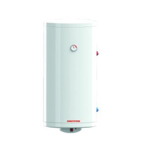 Boiler termoelectric Sunsystem BB NL2 100 V S1 2 KW cu o serpentina, 100 litri, putere serpentina 9 kw, putere electrica 2 KW, serpentina pe partea dreapta, reglaj extern al temperaturii, izolatie termica