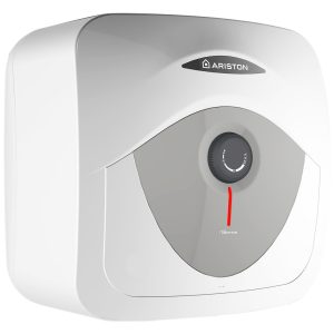 Boiler electric Ariston Andris RS 15 EU, 15 l, 1200 W, Led iluminat, Protectie electrica IPX1, Montare deasupra chiuvetei, Reglaj extern de temperatura