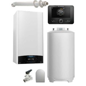 Pachet Centrala termica in condensare Genus ONE System 35 cu boiler BCH 160 L