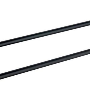 Suport prosop bara dublu Luxury ERMETIQ J825 BLACK