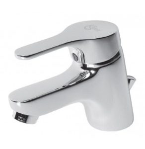 Baterie lavoar Ideal Standard Slimline II B8578AA, Monocomanda, Teava De Curgere Joasa, Cartus Ceramic, Crom