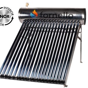 Panou solar presurizat compact FORNELLO SPP-470-H58/1800-20-c cu 20 tuburi vidate de tip heta pipe si boiler din inox de 177 litri