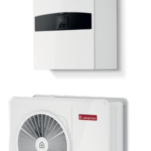 Pompa de Caldura Aer-Apa Inverter Split Ariston NIMBUS PLUS 80 S NET, 8 kW, unitate externa cu schimbator Inox, compresor dublu rotativ, MONOFAZAT