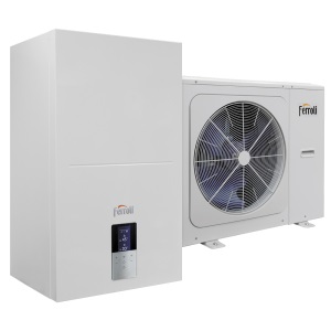 Pompa de caldura trifazata, aer-apa tip split FERROLI OMNIA S 3.2 HI6 16 kw