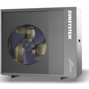 Pompa de caldura Aer-Apa pentru incalzire si racire, Sunsystem R32-0840-1PH, Monobloc 8.4 kW, Inverter R32 ERP A+++, compresor Panasonic, Monofazata, Control Wi-Fi