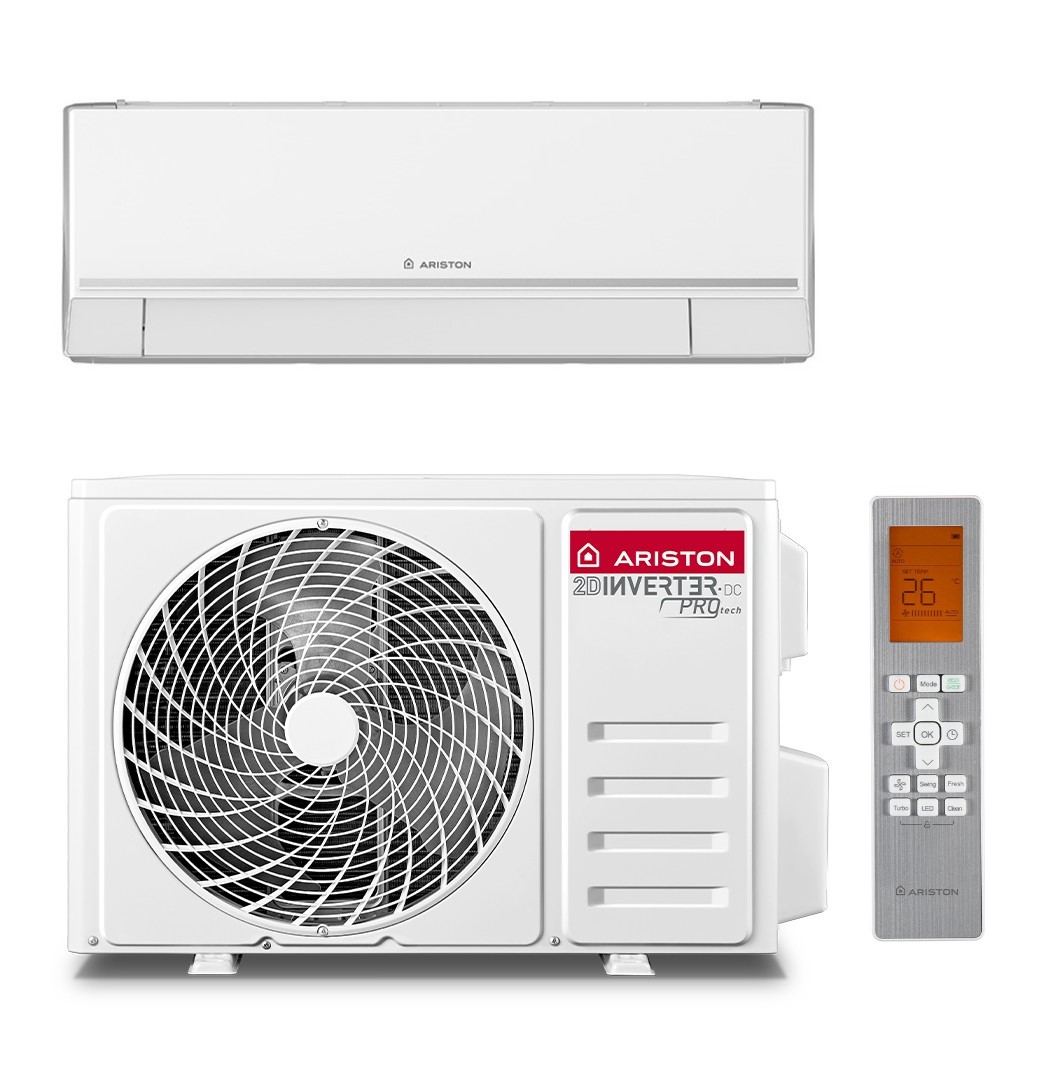 Aparat Aer conditionat Ariston NEVIS EVO 35 12000 BTU, agent frigorific R32, WIFI incorporat, clasa energetica A+++, Tehnologie 2D si 3D inverter, Functii Eco, Sleep, I Feel, Timer, Breeze-Away 1 Aparat Aer conditionat Ariston NEVIS EVO 35 12000 BTU, agent frigorific R32, WIFI incorporat, clasa energetica A+++, Tehnologie 2D si 3D inverter, Functii Eco, Sleep, I Feel, Timer, Breeze-Away
