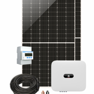 Pachet sistem fotovoltaic monofazat hibrid, 5 kW, 9x Panouri monocristaline Yingli 550 Wp, Invertor Huawei SUN 2000-5KTL-L1, Contor electronic monofazat Huawei Smart Meter DTSU666-H, Acumulator Huawei Luna 5kW, Cablu si Conectori