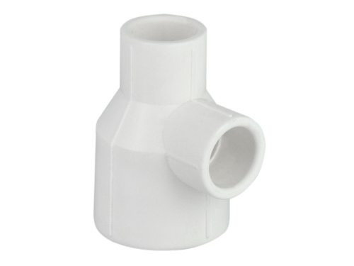 Teu PPR, D 25 x 20 x 20 mm, alb 1 Teu PPR, D 25 x 20 x 20 mm, alb