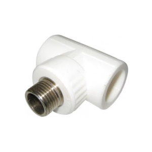 Teu PPR, FE, D 25 mm x 3/4"", alb