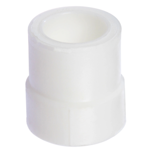 Mufa Redusa/Reductie PPR D 50 x 40 mm alba, pentru imbinare tevi