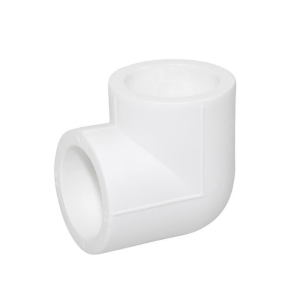 Cot PPR, D 110 x 110 mm, alb, 90 grade