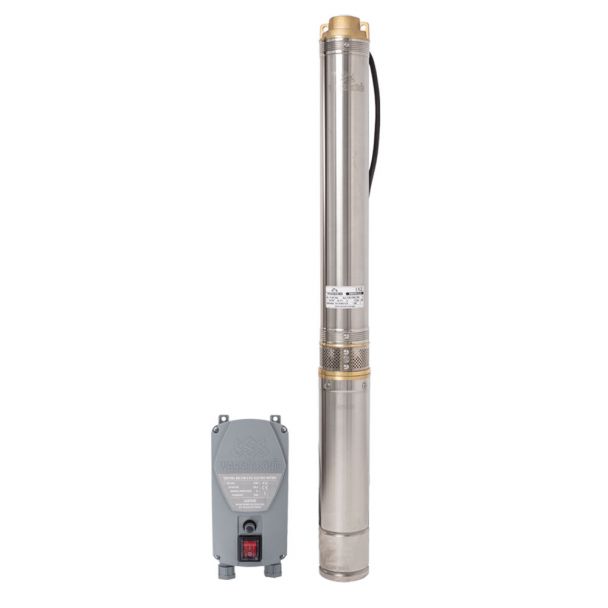 Pompa submersibila centrifugala multietajata Wasserkonig SI8594/3.5, diametru 3.5"", putere 1200 W, debit 5640 l/h, inaltime refulare 85 m 1 Pompa submersibila centrifugala multietajata Wasserkonig SI8594/3.5, diametru 3.5"", putere 1200 W, debit 5640 l/h, inaltime refulare 85 m