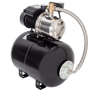Hidrofor cu pompa autoamorsanta Wasserkonig WSKX5153-50, inox, putere 1200 W, 9 m, debit 5100 l/h, inaltime refulare 53 m, vas de expansiune 50 litri