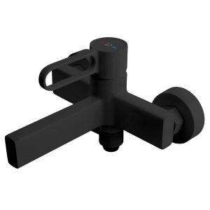 FDesign Zaffiro baterie cadă-duș perete negru FD1-ZFR-1-22