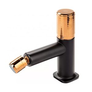 FDesign Ardesia baterie bideu stativ negru-auriu FD1-ARD-6-25