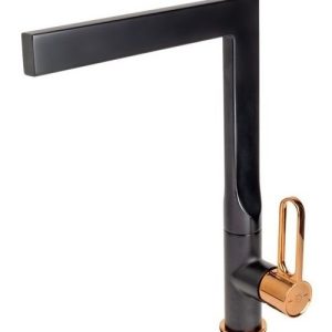 FDesign Zaffiro baterie bucătărie pe picior negru-roz/violet-aur/aur vechi FD1-ZFR-4-25