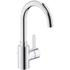 Baterie chiuveta baie Grohe Eurosmart Cosmopolitan Zero, pipa pivotanta si ventil pop-up, marime L