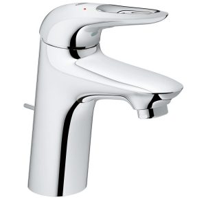 Baterie lavoar Grohe Eurostyle, cu limitator debit si ventil pop-up, marime S
