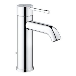 Baterie lavoar Grohe Essence, cu ventil pop-up, marime S, pipa curbata
