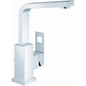 Baterie lavoar Grohe Eurocube, cu limitator debit, marime L