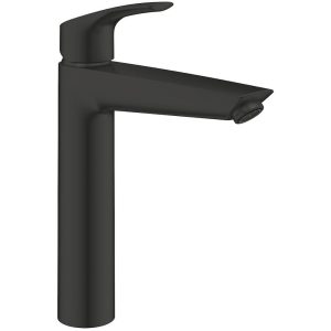 Baterie lavoar pe blat Grohe Eurosmart fara ventil, marime XL, negru mat