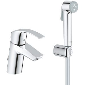Baterie lavoar Grohe Eurosmart New S size, cu dus pentru igiena intima, fara ventil