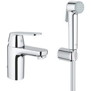 Baterie lavoar Grohe Eurosmart Cosmopolitan S size, cu dus pentru igiena intima, fara ventilCompara produs